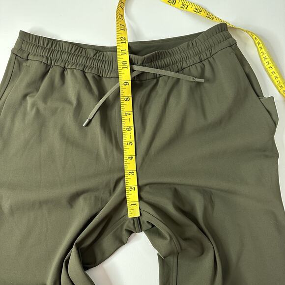 Lululemon Pants Womens Medium Green Straight Leg MidRise Pant Luxtreme Olive - Picture 10 of 13